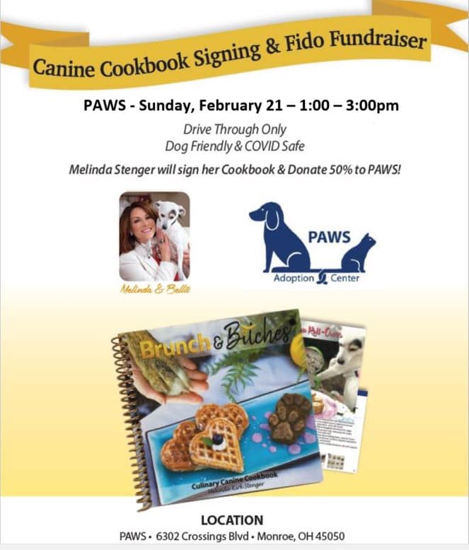 Flyer about Cookbook Signing